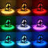 SUPERNIGHT Dimmer 5050 3528 (44 RGB LED Light Strip Remote Controller, for RGB LED Strip Lights, Wireless IR Remote
