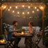 120FT 30+2 S11 Bulbs,Ultra Commercial 2700K smareal Outdoor String Lights, LED Patio Lights with Shatterproof Edison
