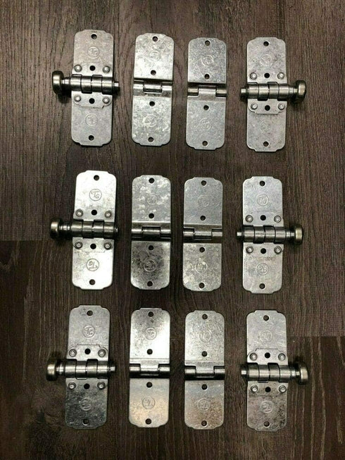 Todco 18 Piece Style Hinge/ 1 inchRoller Kit- Roll up Truck Door-2 Panel