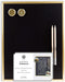 U Brands Magnetic Chalkboard - 11"x14" with Gold Metal Frame, Premium Matte Surface, Includes Chalk Pencils and Magnets