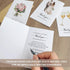 50 Pack 10 4x6In Wedding Thank You Cards with Envelope, Designs Notes Bulk Wedding Gift Card, Mr & Mrs Thank You Cards