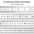 Macarrie 30 Pieces 12 Inch Metal Ruler, Stainless Steel Rulers with Imperial Metric Measurements for School Office Home