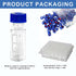 2mL Autosampler Vials, 9-425 HPLC Vials with Screw Cap, 100 Pcs Borosilicate Sample Vial
