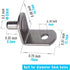 SDTWZW 5mm Closet Holders,16 Shelf Pegs L-Shaped Cabinet Support Pins Bracket Style Clips for Bookcase Kitchen Shelves