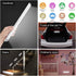 54-LED Counter Closet Light-2Pack Motion Sensor Cabinet Light,Under Wireless USB Rechargeable Kitchen Night