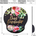 Eleville Ergonomic Mouse Pad, Chaos Coordinator Funny Saying Memory Foam Wrist Rest, Cute Fashionable Design for