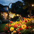 X-PREK Solar Garden Lights Outdoor Lanterns Decoration, Metal Solar Watering Can Lights Outdoor Waterproof, Small Patio