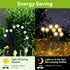 Solar Garden Lights Outdoor Waterproof, 2 Pack 16 LED Decorative Solar Swaying Lights for Garden Decor