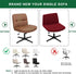 Generic 19(BB Stretch Cross Legged Office Chair CoversWide Office Chair Cover Modern Swivel Vanity Chair Slipcover