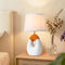 SOTTAE 16 Boho Table Lamps Living Room Bedroom,Rattan Bohemian Ceramic Base,Farmhouse Desk