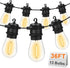 GvvooHome LED Outdoor String Lights 36FT Patio Lights with 13 Shatterproof S14