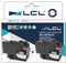 LCL Compatible Pigment Ink Cartridge Replacement for Brother LC-406 MFC-J4335DW MFC-J4345DW (2-Pack Black)