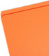 Smead File Folder, Legal Size, Orange, Reinforced Straight-Cut Tab, 100 per Box (17510)