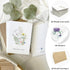 Rtisaeu 96 Pack 4 6 Inch Floral Thank You Cards with Envelopes, Wildflower Thank You Notes with Kraft Envelopes