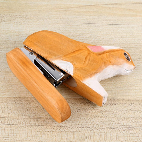 Cute Animal Stapler, Kids Stapler for Office Supplies, Miniature Portable Stapler for Desk and Paper Clips