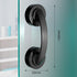 2 Pack Glass Door Handle, Suction Cup Handle for Bathroom Sliding Door, Glass, Mirror, Cabinet, Strong Vacuum Removable