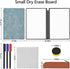 Small Dry Erase Board, Double Sided Folding Whiteboards, 6.57x5.51 Inches, Mini Portable for Drawing and Office Use
