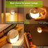 Closet (2 Pack) AUVON Rechargeable Battery Night Light, Mini with Motion Sensor, Warm White LED Stick-On Light