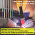 ZINGER TIG Welding Tungsten Electrodes - 2% Lanthanated (WL20/EWLa-2) Blue, 10-Pack
