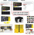 15 5" 5 5" WallPeg Pegboard Bins & Cups - each Bins and each Cups - Hooks to Peg Board Panel Organize Hardware Arrange