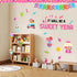 Classroom Candy Bulletin Board Decoration Set, Sweet Candyland Cutouts for Ice Cream Party Decor for School