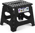 Delxo Folding Step Stool,11 Inch Non-Slip Foldable Step Stools for Kids and