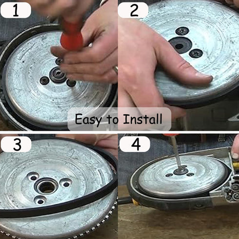 4PCS 45-69-0010 Replacement Pulley Tires for Milwaukee Portaband Saw Belts 6225 6230 6232-6 AO2807 6238N 6238-20 2729-20