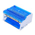 Heavy Duty Power Distribution Box Terminal Block, 4-Level Single Phase Din Rail for Electrical Engineering