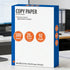Generic 8.5" x 11" Copy Paper, 92 Bright White, 20 lb - 1