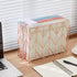 Y YOMA 6 Pack Rose Gold Hanging File Folders with Pocket, Letter Size, Decorative File Folder for Office