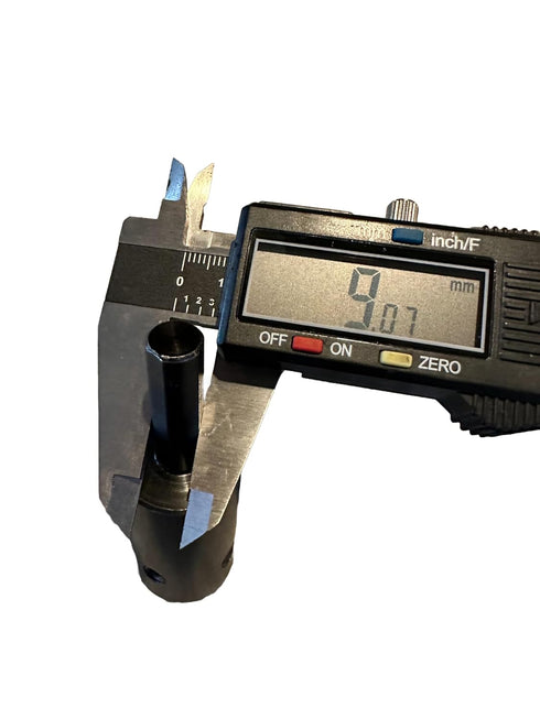 3/8" Drive Flat Round Chuck - Annular Cutter Bit Adapter Tool with 3/4" Female Shank for Drill Press & Milling Machines