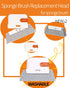 6PCS Window Track Cleaning Brush - Multifunction Groove Cleaning Brush for Household Crevice Nooks and Crannies