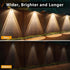 8 Pack 7 IP67 12+ Solar Fence Lights Outdoor - RGB Fence Lights Solar Powered, Color Modes & Warm White, Waterproof