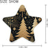 ALAZA Golden Snowflake Tree Merry Christmas Star Shaped LED Night Light Dusk to Dawn Sensor Plug in Night Home Decor