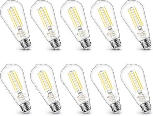 MASTERY MART 100 Watt LED Bulb, Dimmable Light Bulbs E26, 5000K Daylight White Bright, 10 Pack