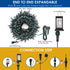 300LED 105FT 8 Decute Christmas String Lights Outdoor Waterproof UL Certified with End-to-End Plug Modes, Warm White