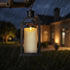 3 Pack NURADA Outdoor Flameless Candles with Remote Timer - Waterproof Realistic Flickering LED Pillar Electric Battery