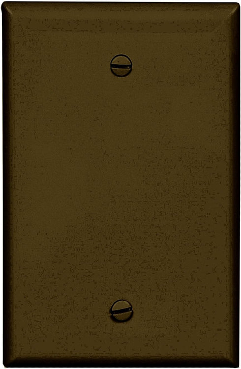 COOPER WIRING DEVICES INC Cooper Wiring DEVICES PJ13B 1gang Blankplate - Brown(pack of 20)