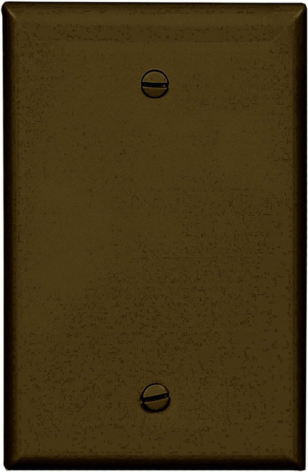 COOPER WIRING DEVICES INC Cooper Wiring DEVICES PJ13B 1gang Blankplate - Brown(pack of 20)