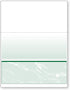 DocuGard Green Marble Bottom Check, 8.5 x 11 Inches, 24 lb, 500 Sheets, 1 Check Per Sheet