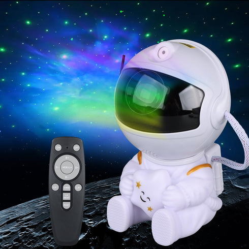 YXQUA Astronaut Star Projector, Star Projector Galaxy Light for Kids8 Modes Remote and