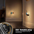 3000K Briignite Night Lights Plug into Wall, Gothic Night Light Vintage Style, Adjustbale Brightness, LED Warm White