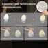 ZUZUKID 1-6H 3 Dimmable, Touch Egg Night Light for Baby Nursery, Rechargeable Portable Kids Nightlight Lamp