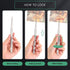 4 Pieces Precision Soldering Tweezer ESD Tool Set, Include Fine Point Tip and Locking Curved Tip