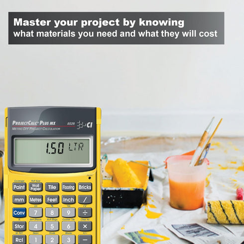 Calculated Industries 8528 Metric Do-It-Yourself Small Calculator