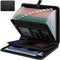 Huolewa Fireproof Accordion File Organizer, Portable Expanding Folder with Waterproof Zipper