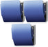 Extra Strong Large Blue Magnetic Clips for Refrigerator and More, 3-Pack