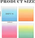 BAYTORY 200 Sheets Glitter Transparent Sticky Notes, 3 x 3 Clear Memo Pads, Translucent Self-Stick Note for Bible