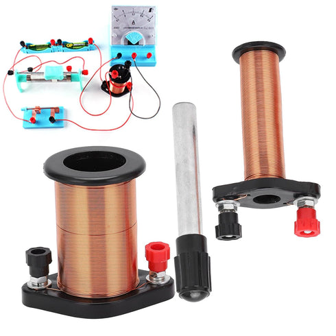 Electromagnetic Induction Coil, Induction Coil Electromagnet Kit for Teaching Lenz's Law in Laboratory