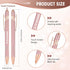 Yeaqee 24 Pcs Motivational Ballpoint Pens with Stylus Tip, Inspirational Black Ink Retractable Quotes Pen for Office